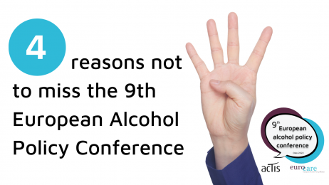 4 reasons not to miss the 9th European Alcohol Policy Conference