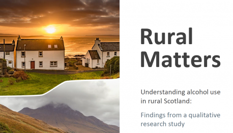 Rural Matters report - understanding alcohol use in rural areas